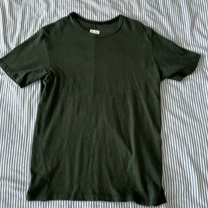 Forest Green Rag & Bone Crewneck Tee
